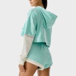 custom made women crop top hoodies 02 - Image 2