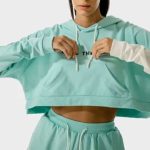 custom made women crop top hoodies 02 - Image 3