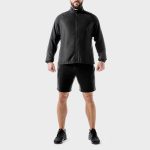 custom made men jackets black - Image 4