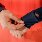 custom made men jackets orange - Image 6