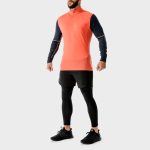 custom made men jackets orange - Image 3
