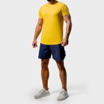 custom made  men t shirts Yellow - Image 3