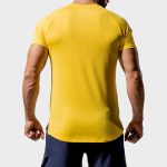 custom made  men t shirts Yellow - Image 2
