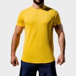 custom made  men t shirts Yellow
