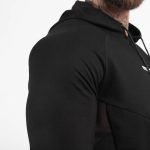 custom made men black hoodies - Image 4