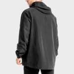 custom made men rain jackets green Black - Image 2