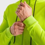 custom made men hoodies lime green - Image 3